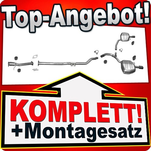 Auspuff für volvo v70 - für, iii