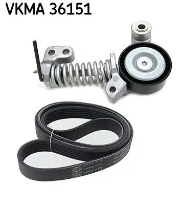 Keilrippenriemensatz vkma - keilrippenriemensatz,